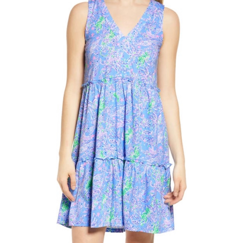 Lilly Pulitzer Lorina Tiered Sleeveless Dress
